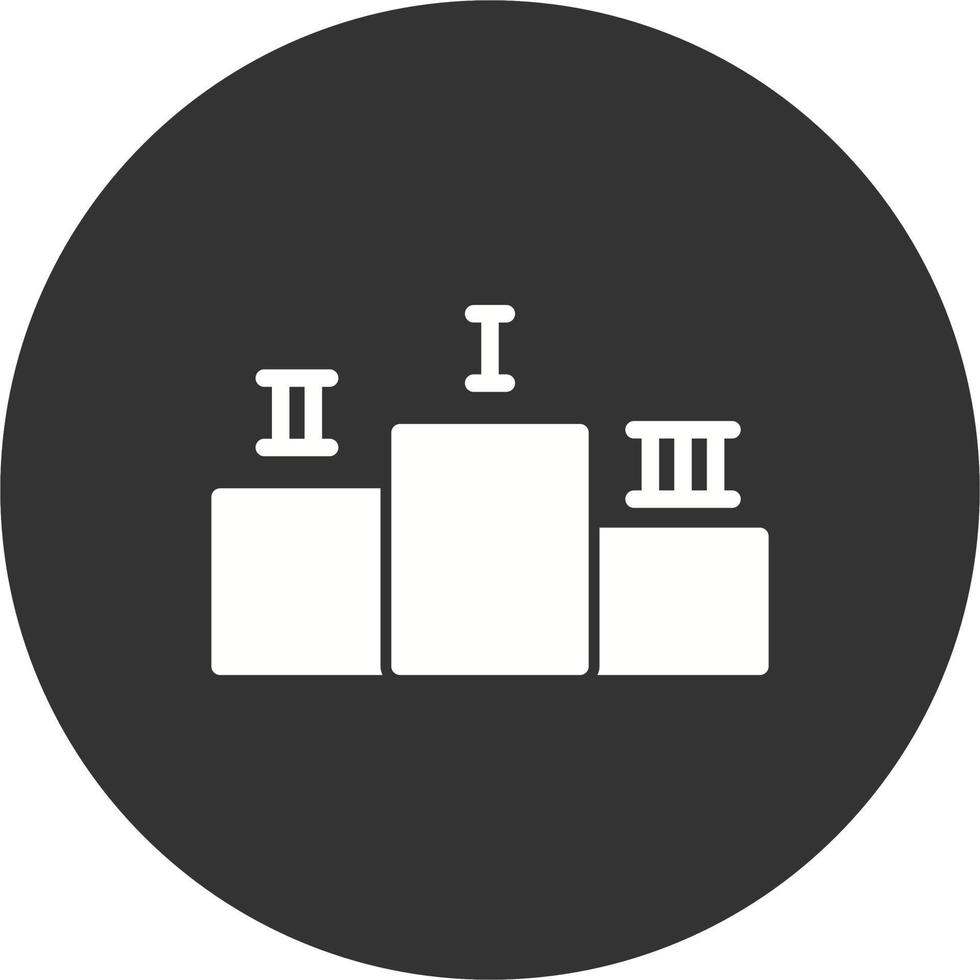 Podium Vector Icon