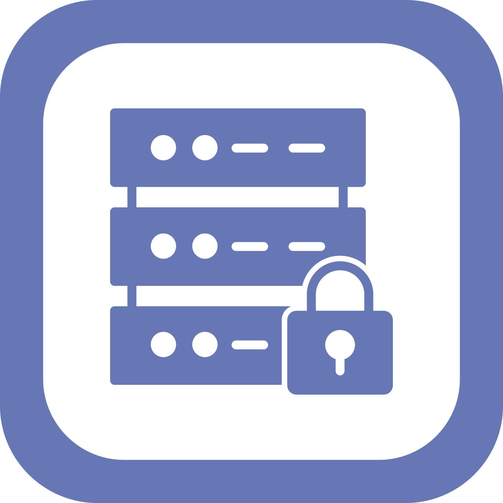 Database Security Vector Icon 20014808 Vector Art at Vecteezy