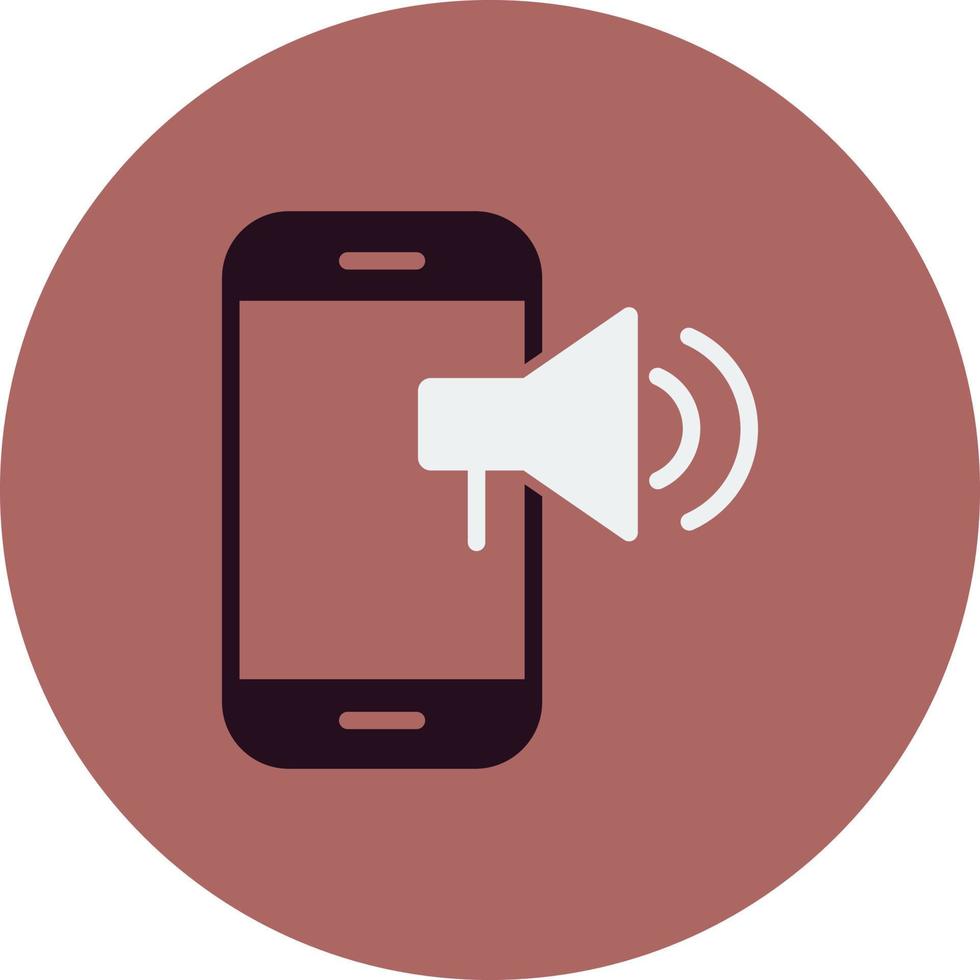 Mobile Marketing Vector Icon