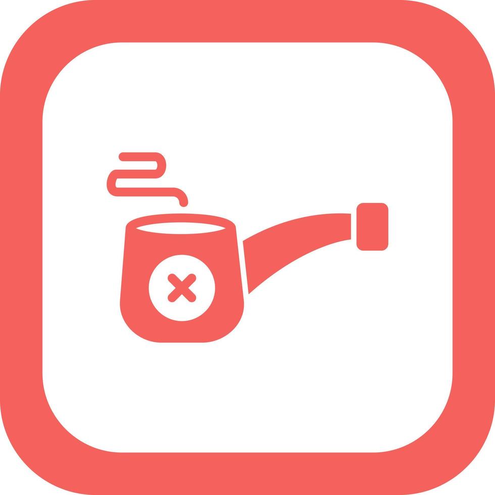 Smoke Pipe Vector Icon