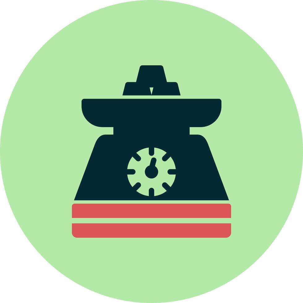 Weight Scale Vector Icon