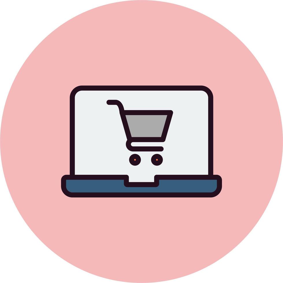 Online Shopping Vector Icon