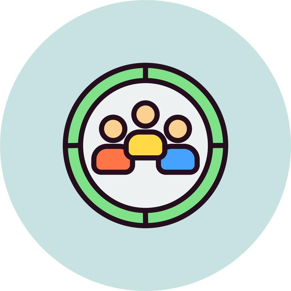 Target Audience Vector Icon