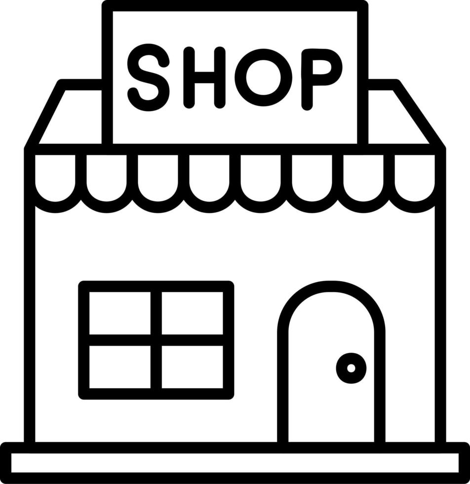 Shop Vector Icon