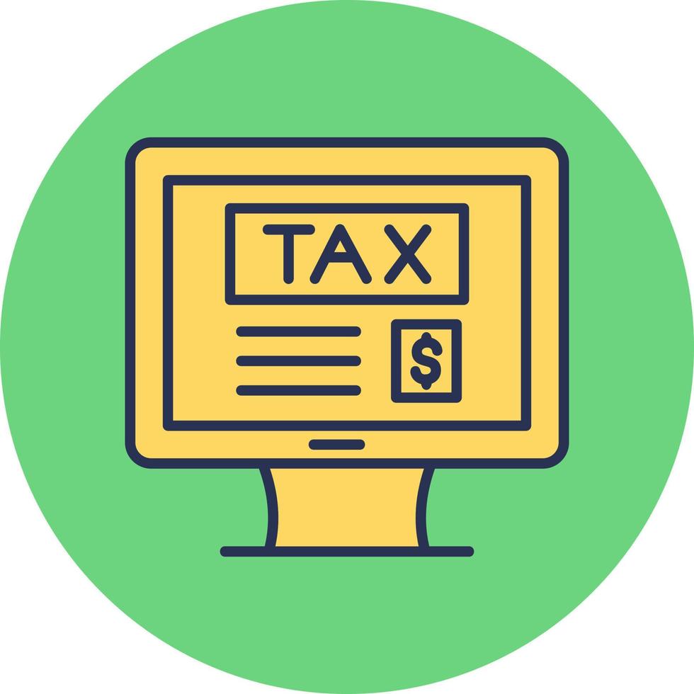 Tax Vector Icon