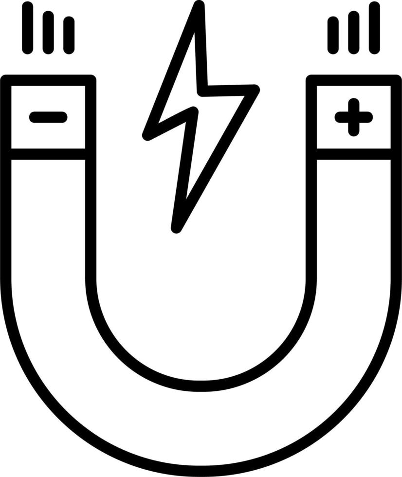 Magnetism Vector Icon