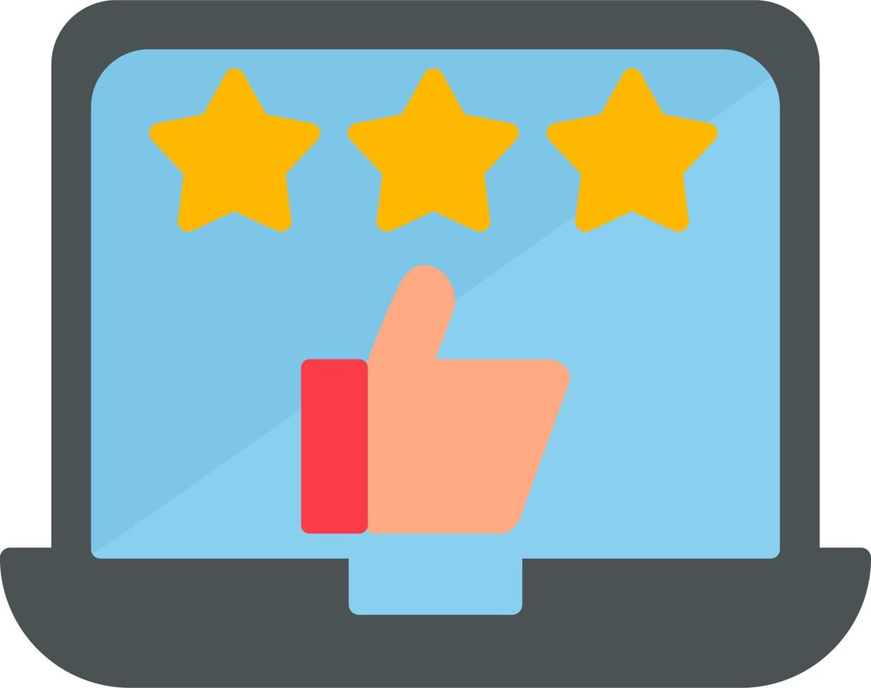 Good Review Vector Icon