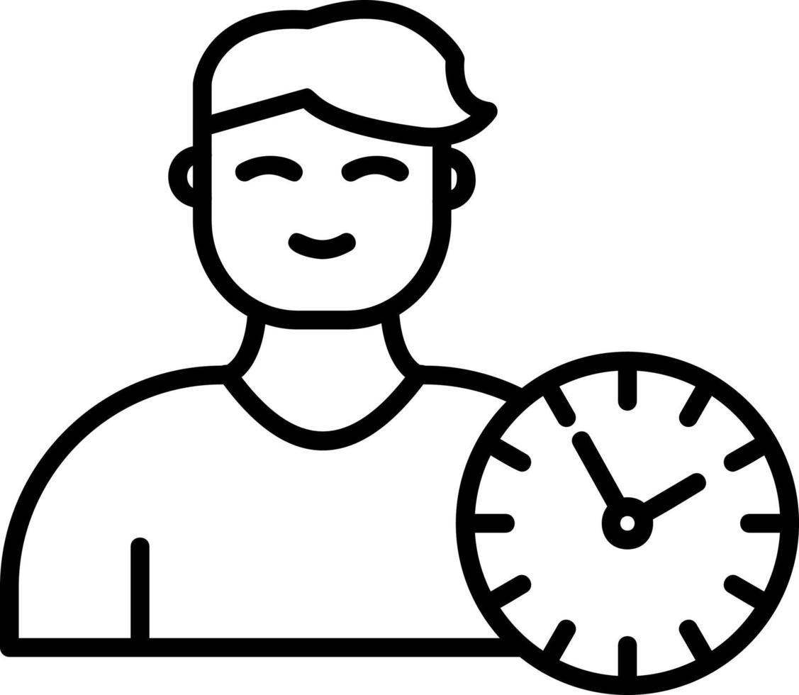 Time Management Vector Icon