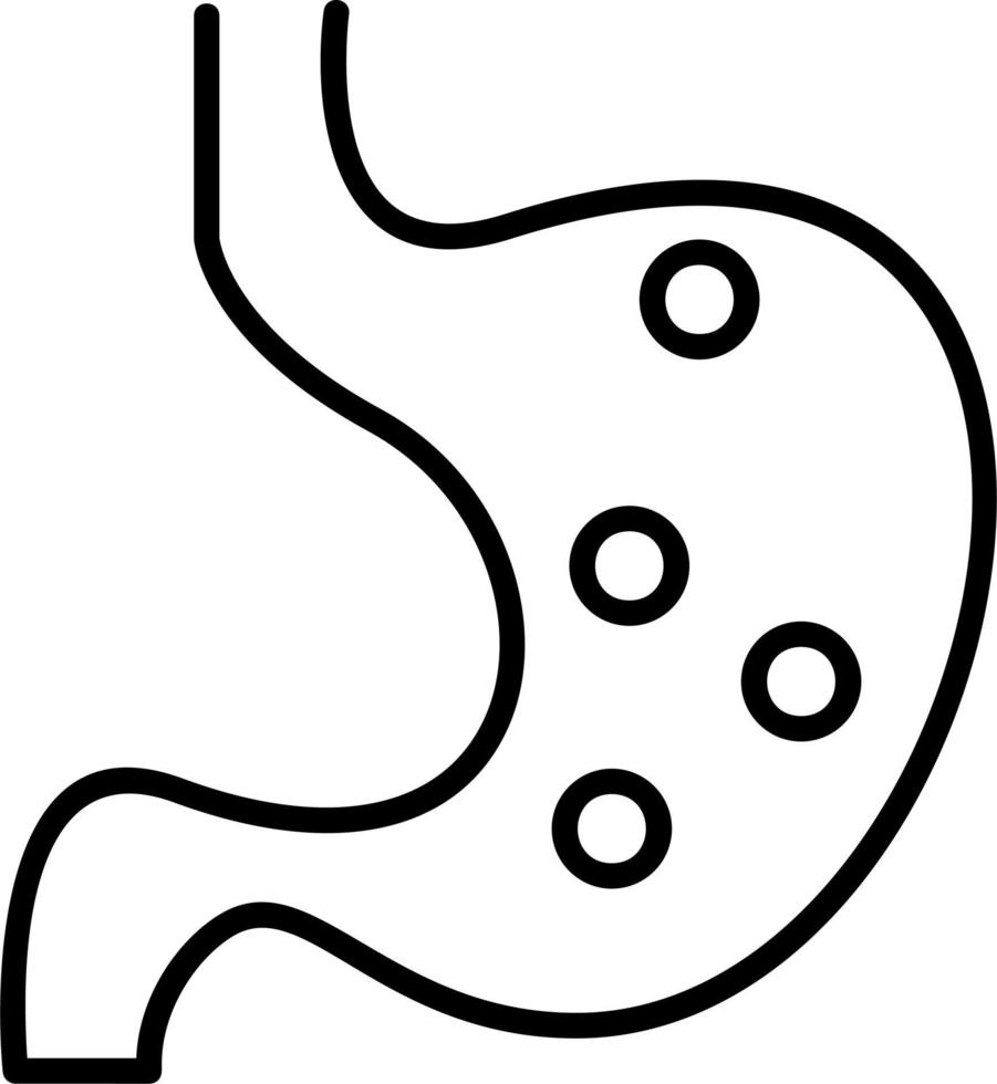 Stomach Vector Icon