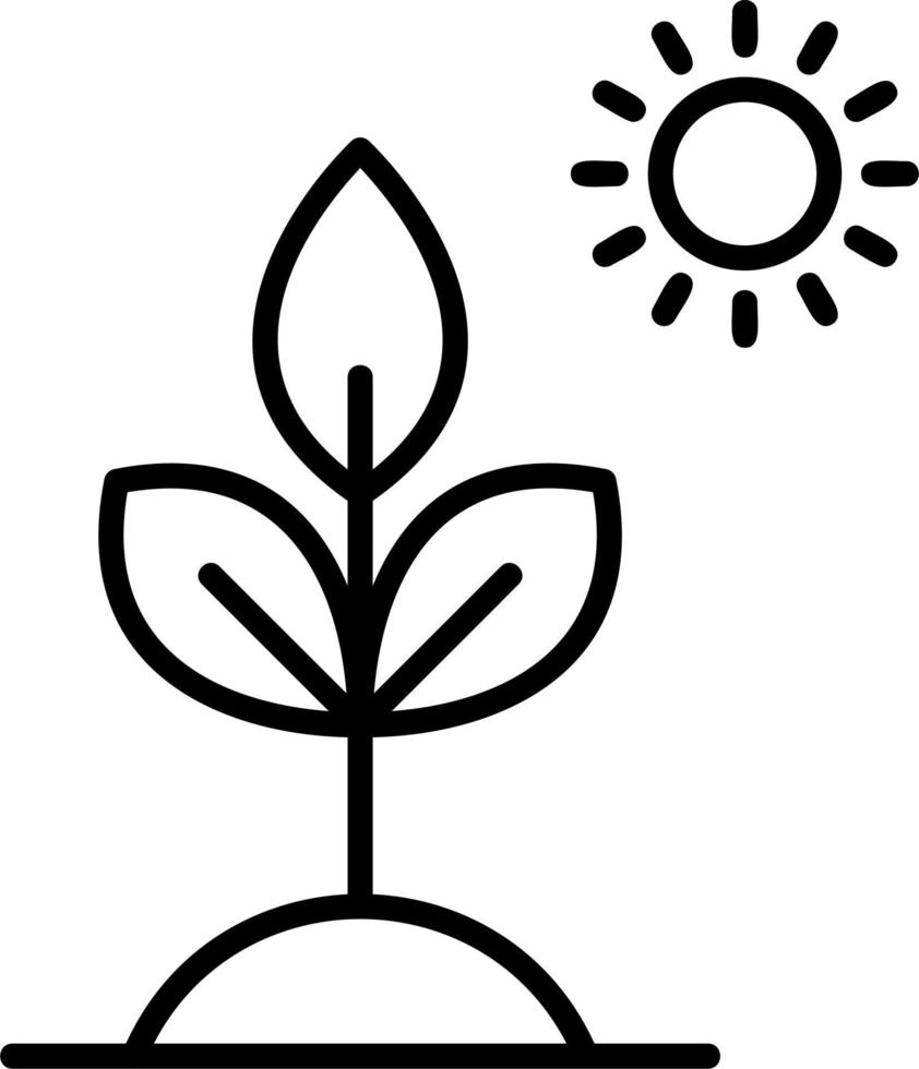 Biology Plant Vector Icon