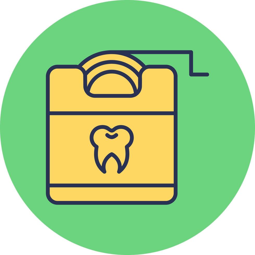 Dental Floss Vector Icon