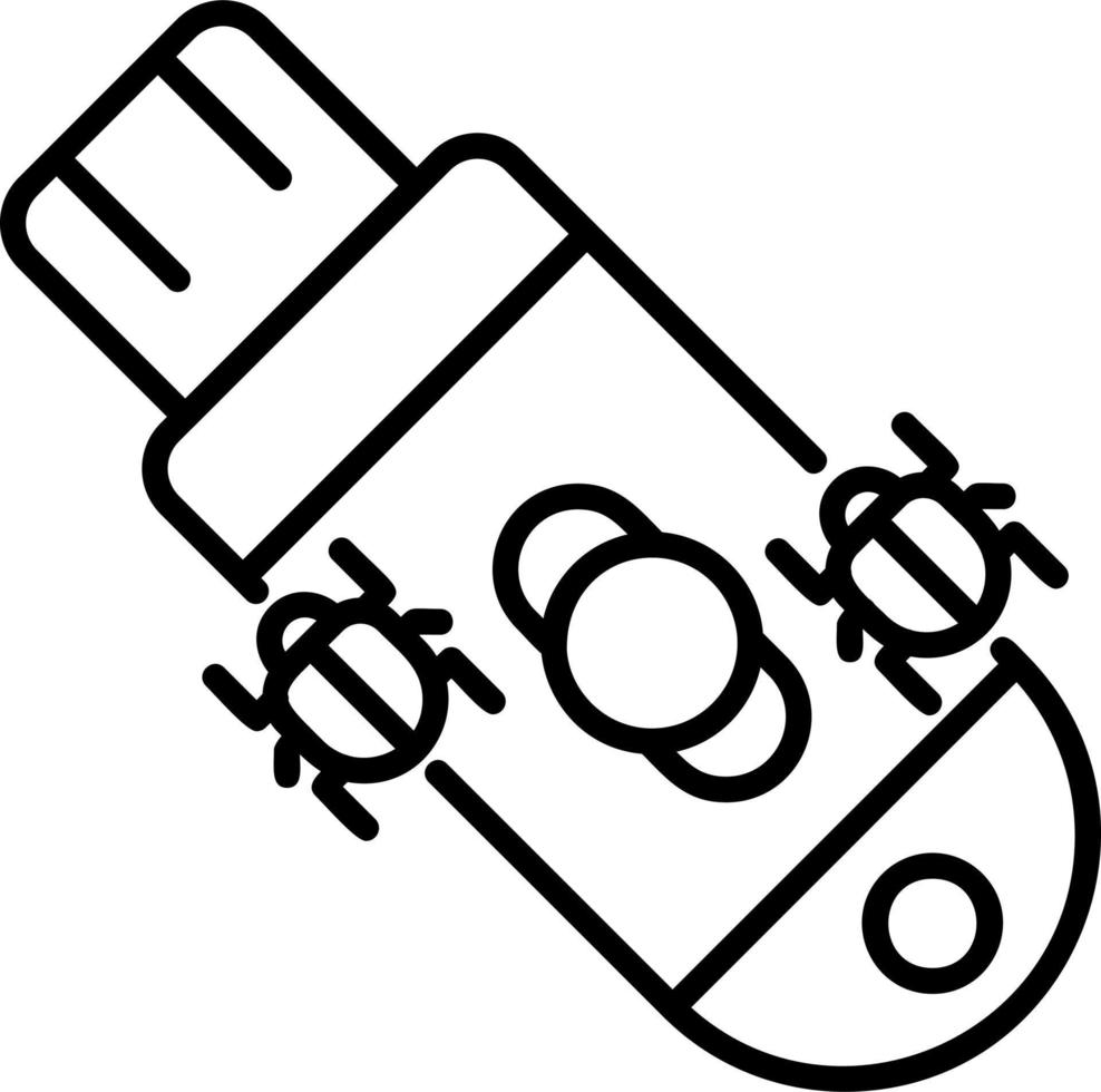 Pendrive Vector Icon