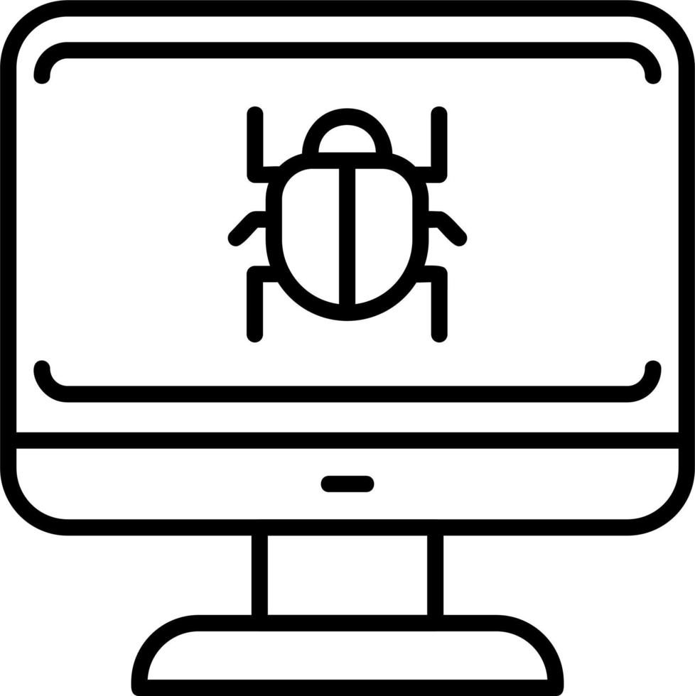 System Virus Vector Icon