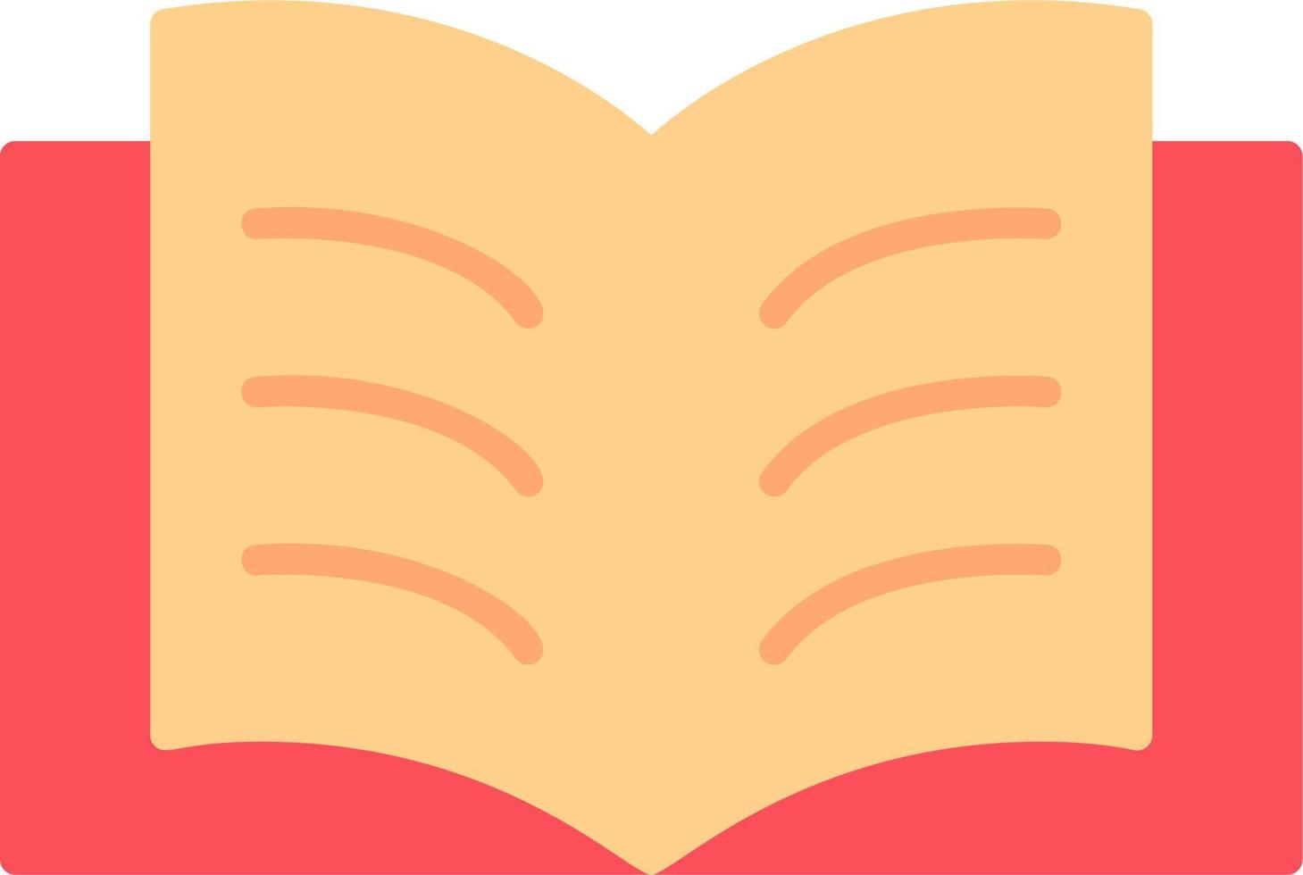 Book Pages Vector Icon