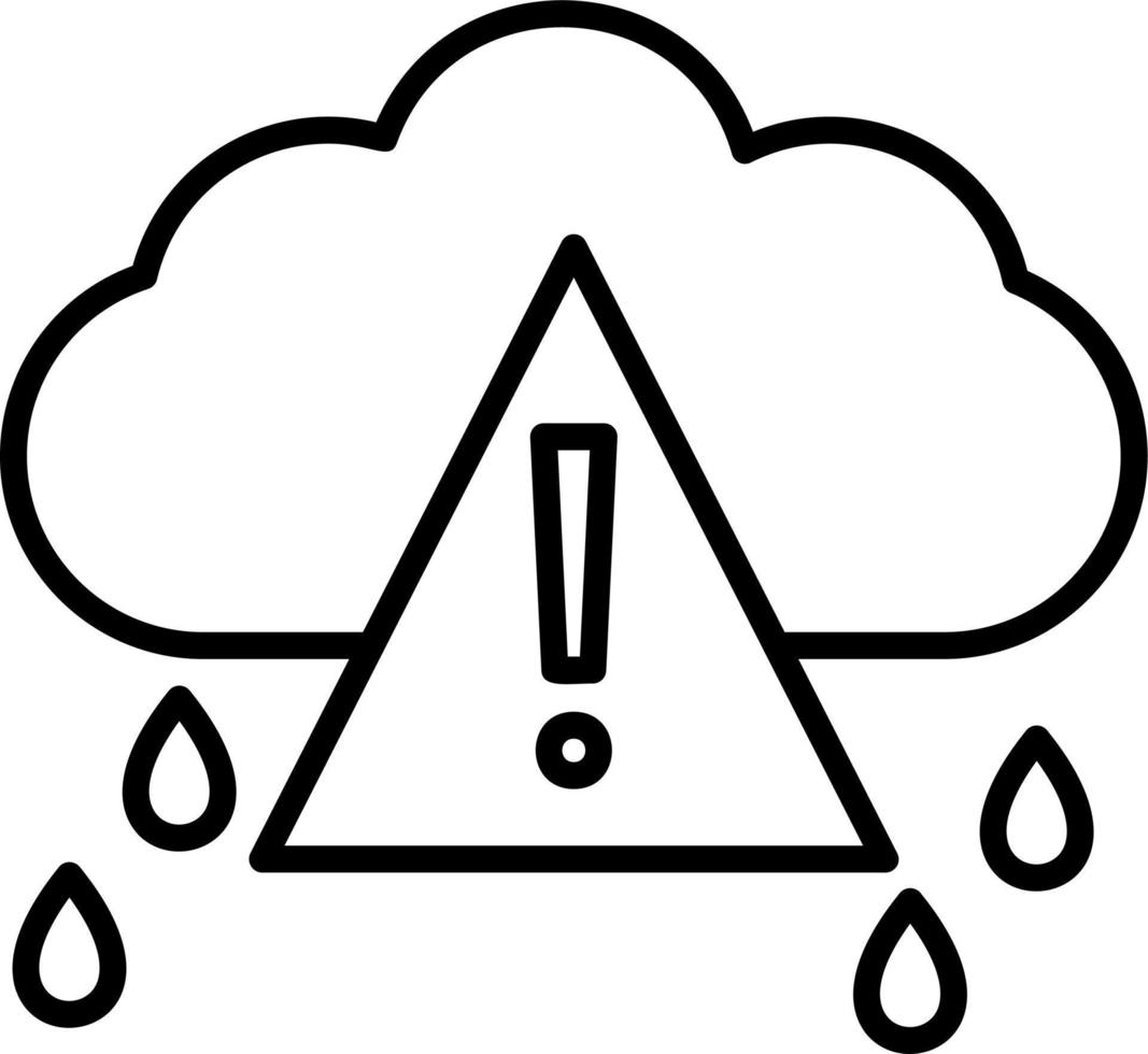 Weather Alert Vector Icon