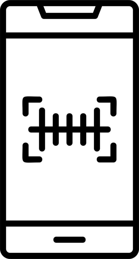 Barcode Scanner Vector Icon