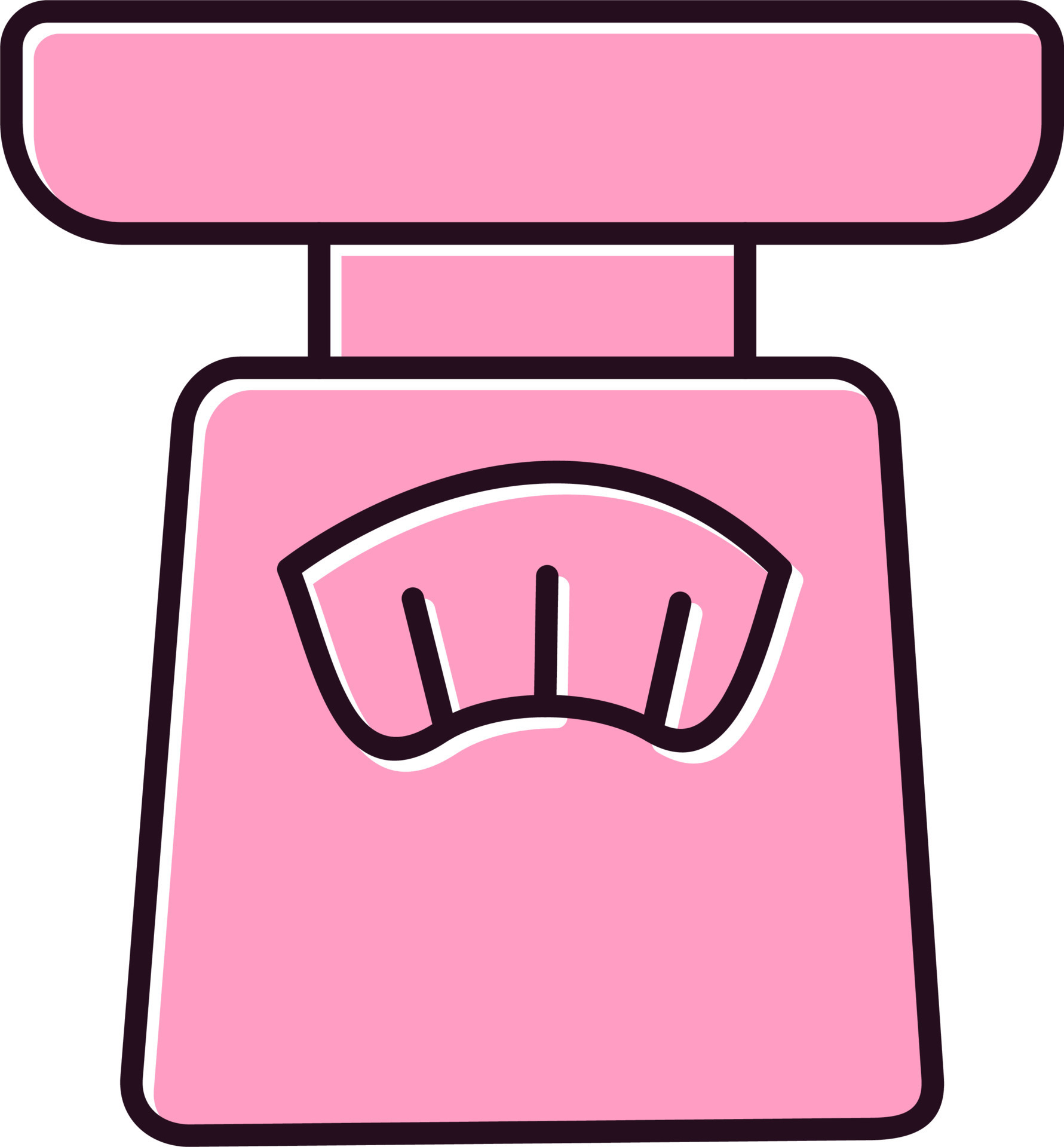 Weight Scale Vector Icon 20015459 Vector Art at Vecteezy