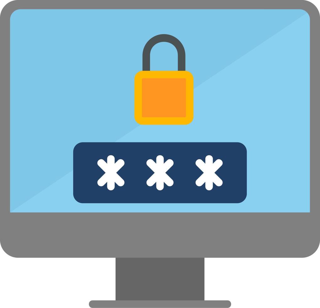 Lock screen Vector Icon