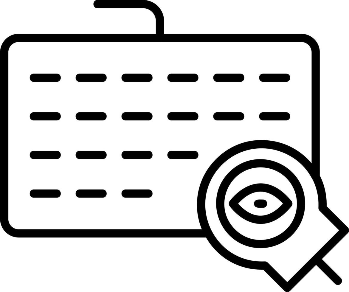 Keylogger Vector Icon