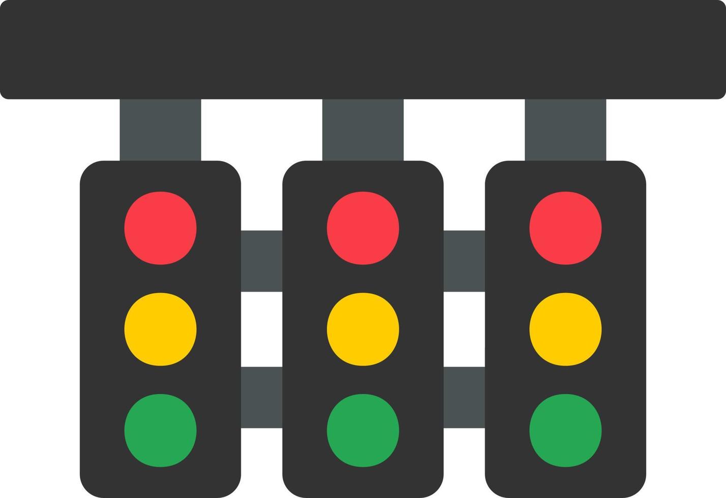 Traffic Lights Vector Icon