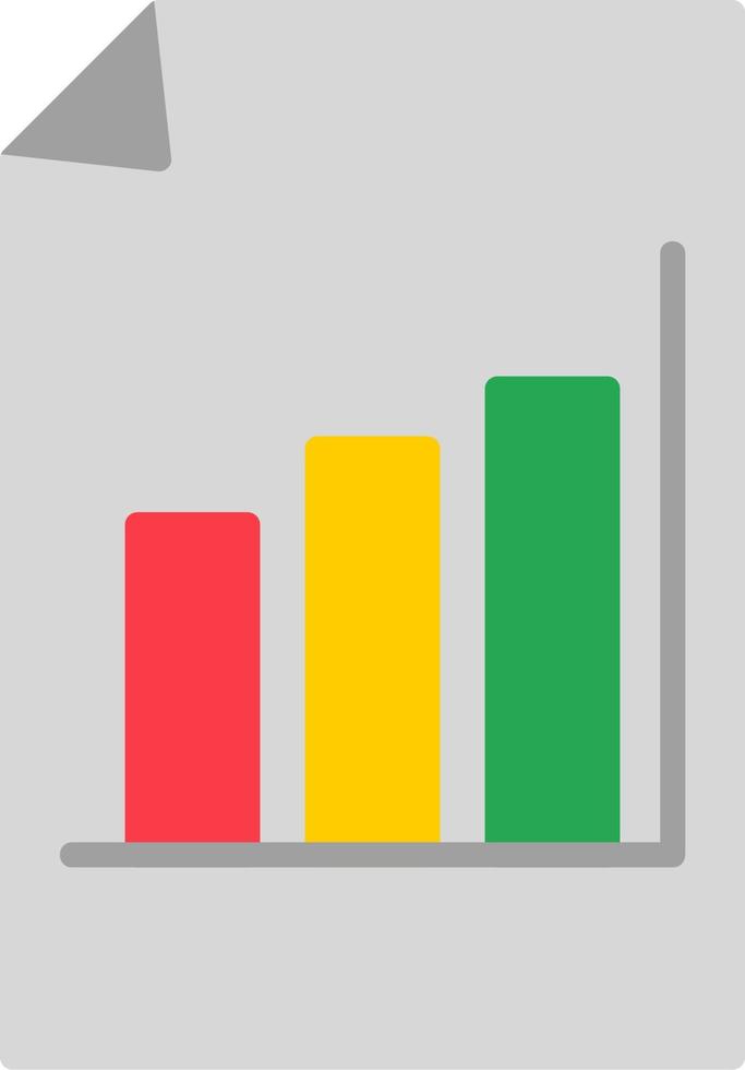 Bar Chart Vector Icon