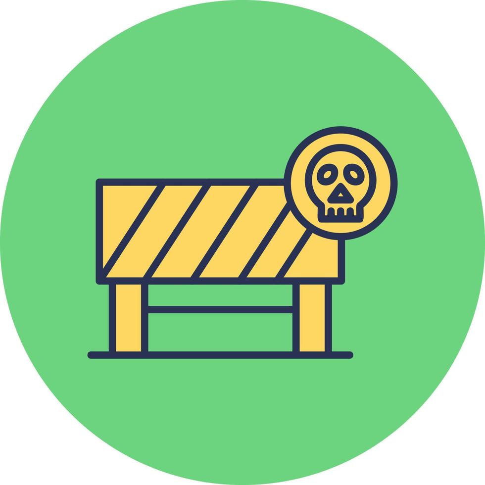 Danger Ahead Vector Icon