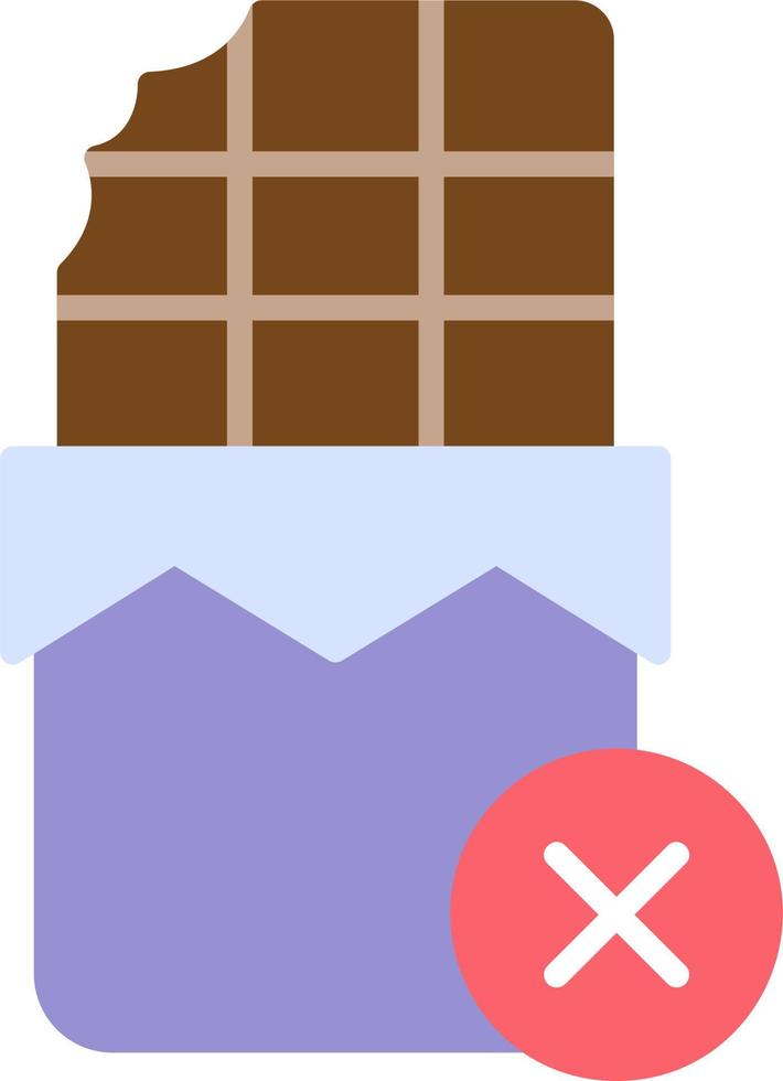 No Chocolate Vector Icon