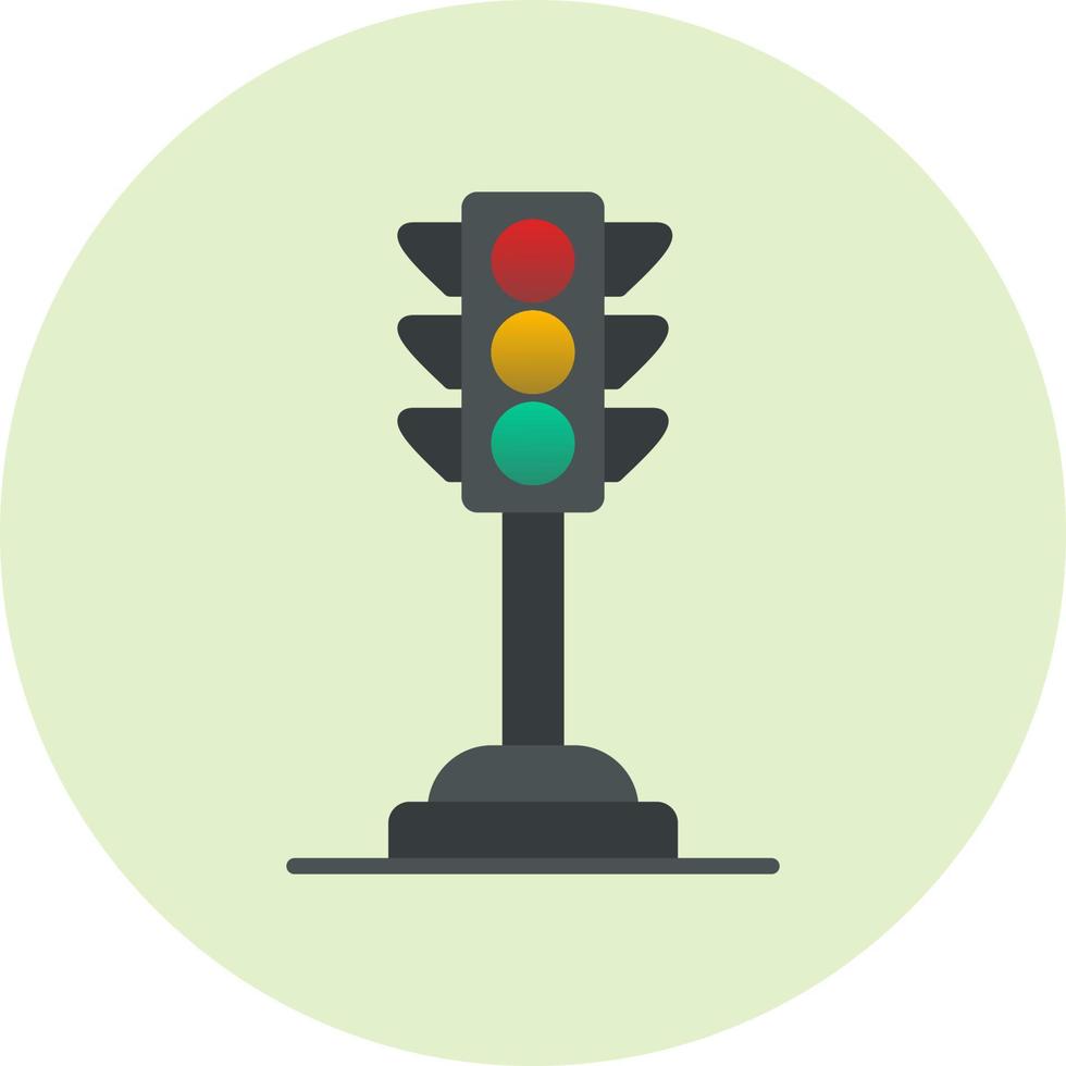 Traffic light Vector Icon