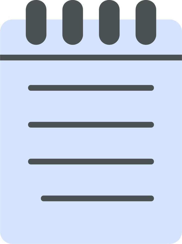 Notebook Vector Icon