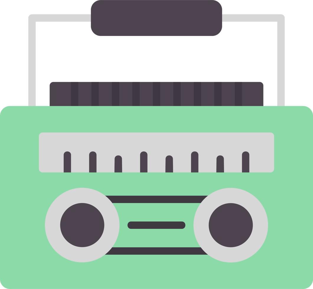 Radio Cassette Vector Icon