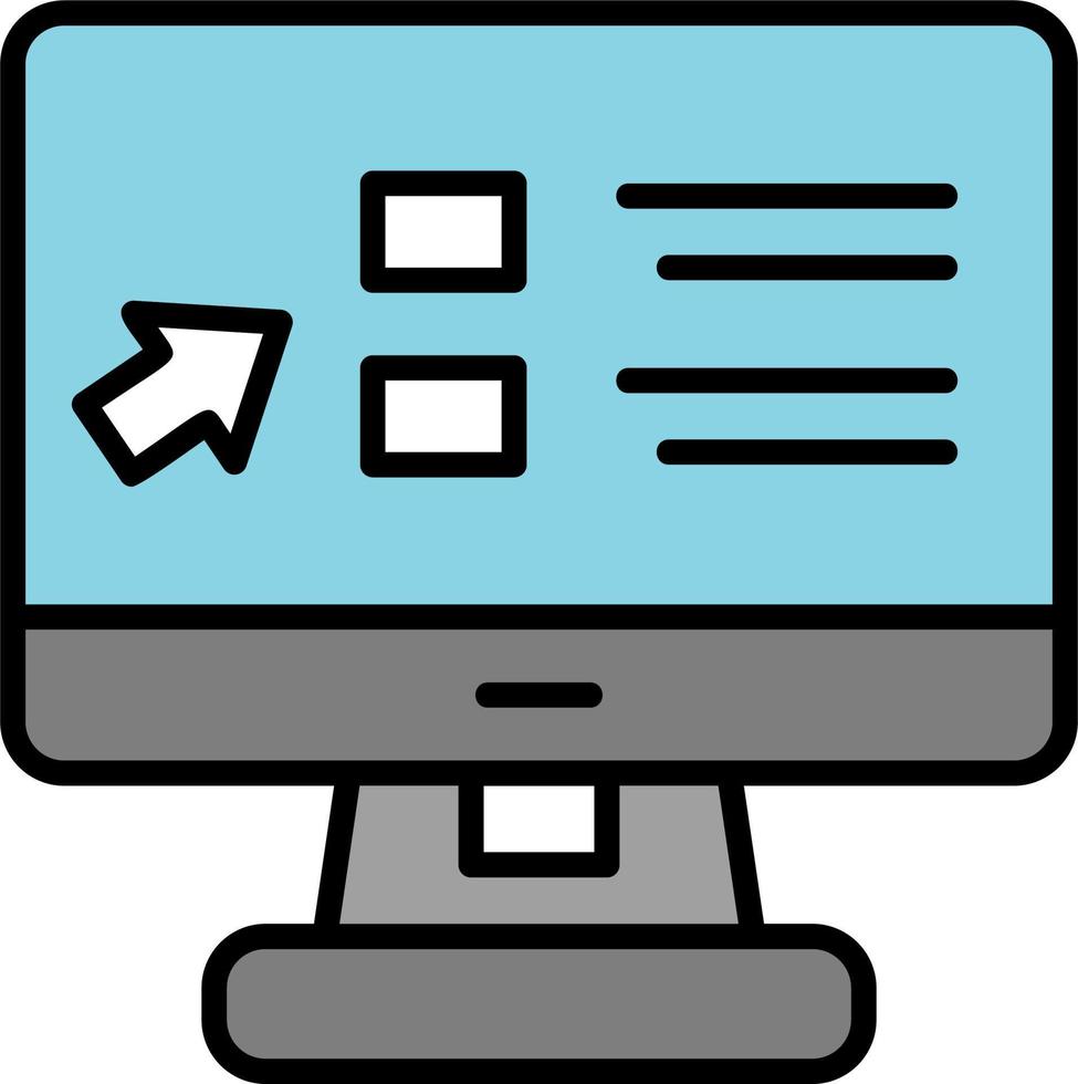 Online Course University Vector Icon