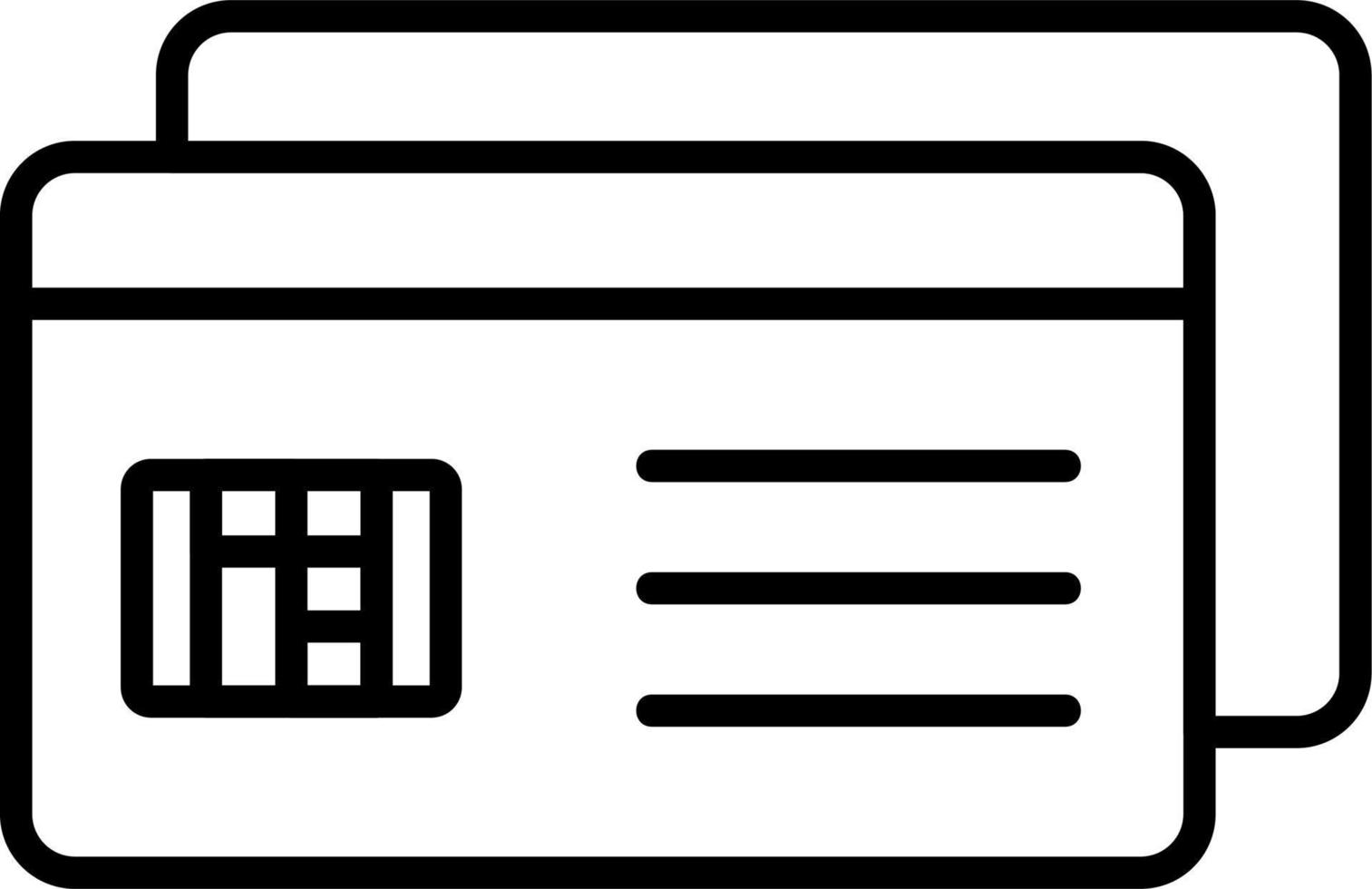 Credit Card Vector Icon
