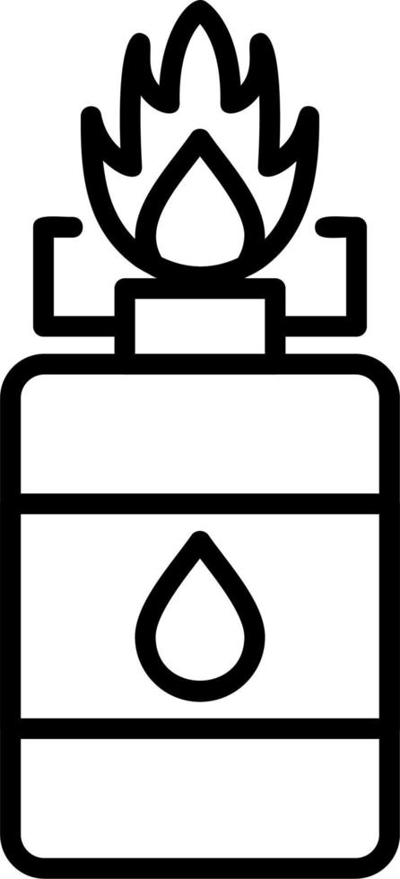 Camping Gas Vector Icon