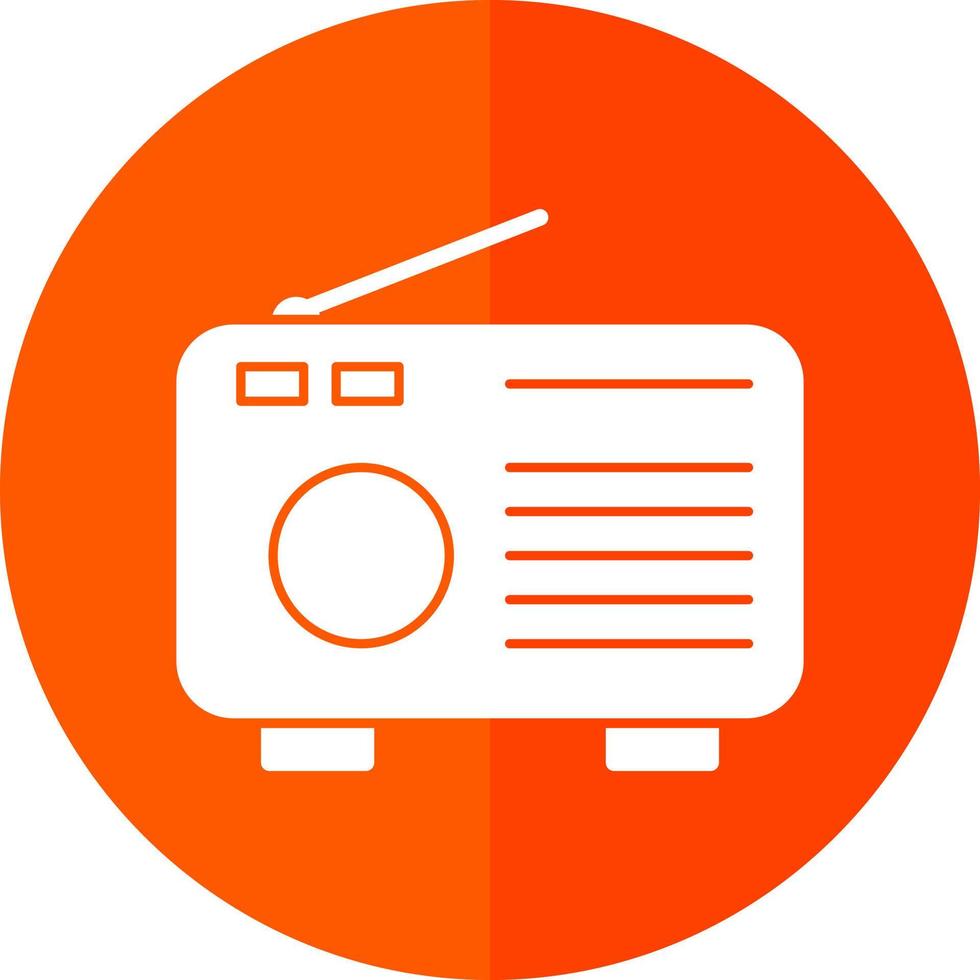 Radio Vector Icon Design