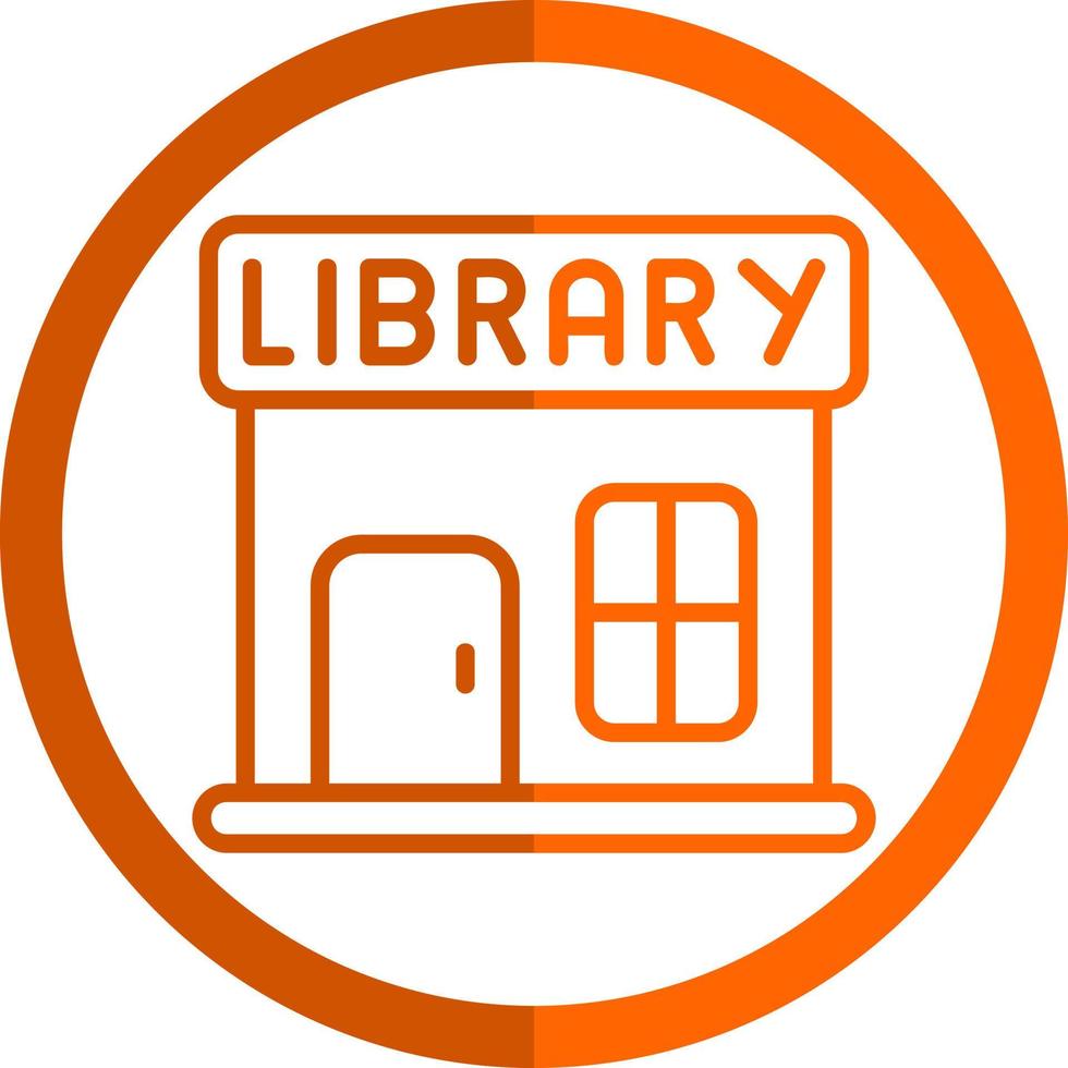Library Vector Icon Design