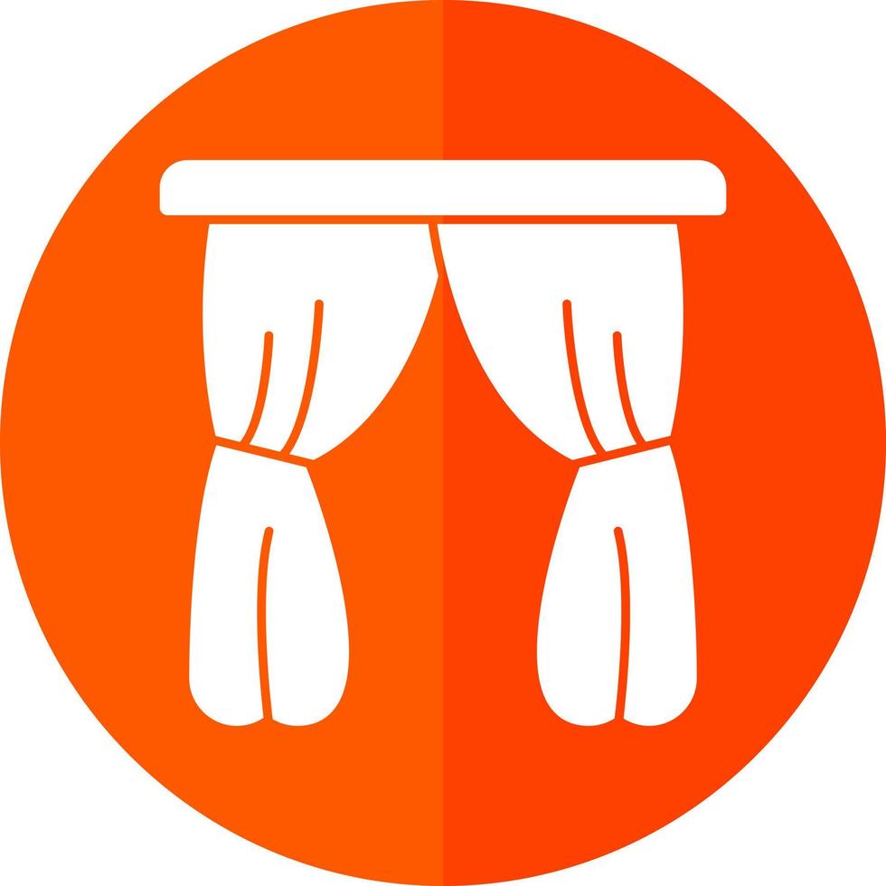 Curtain Vector Icon Design