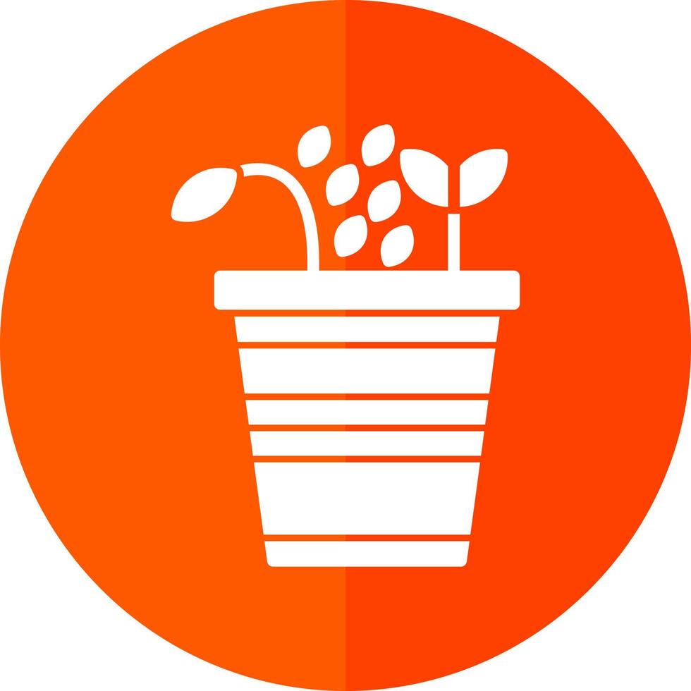 Seeding Vector Icon Design