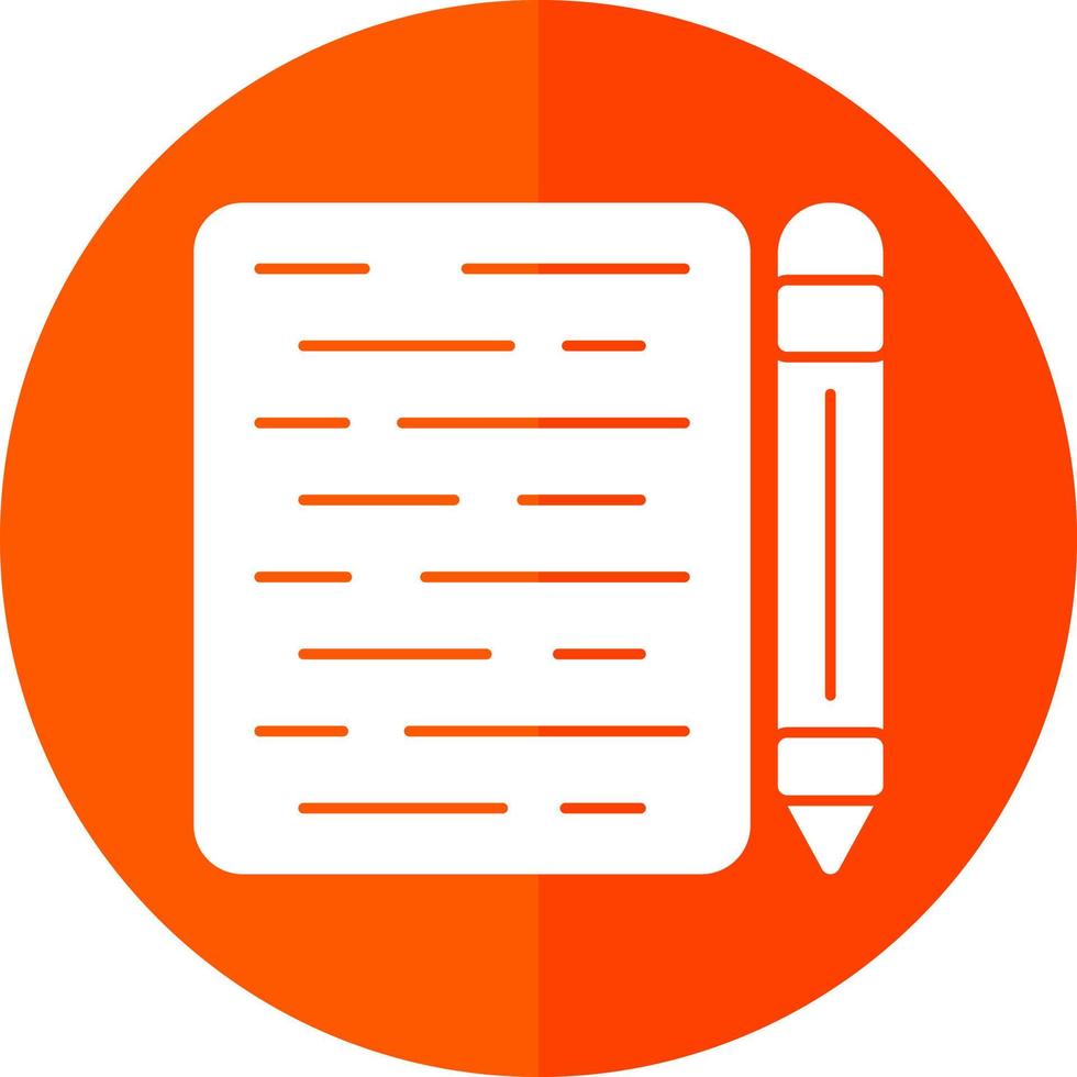 Contract Vector Icon Design