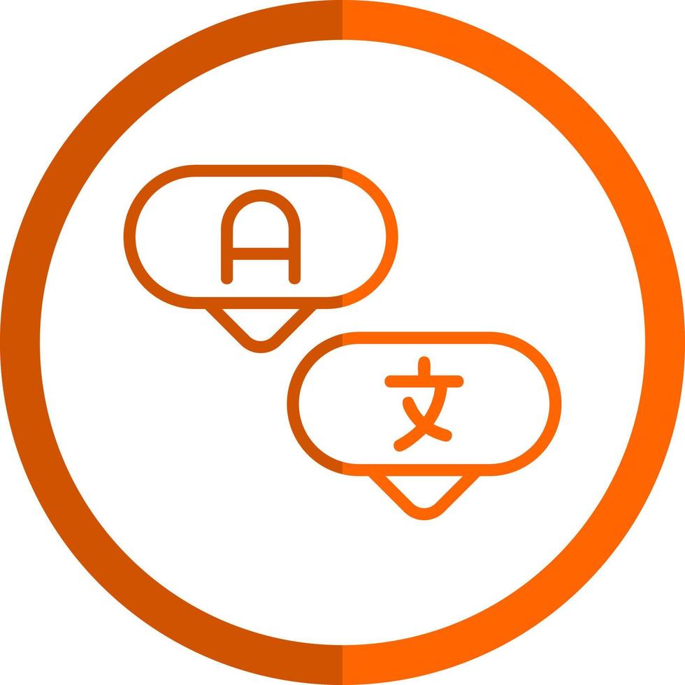 Translate Vector Icon Design