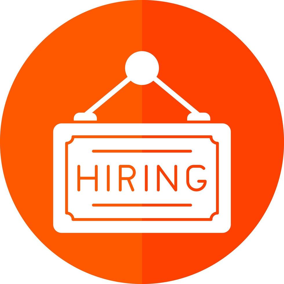 Hiring Vector Icon Design