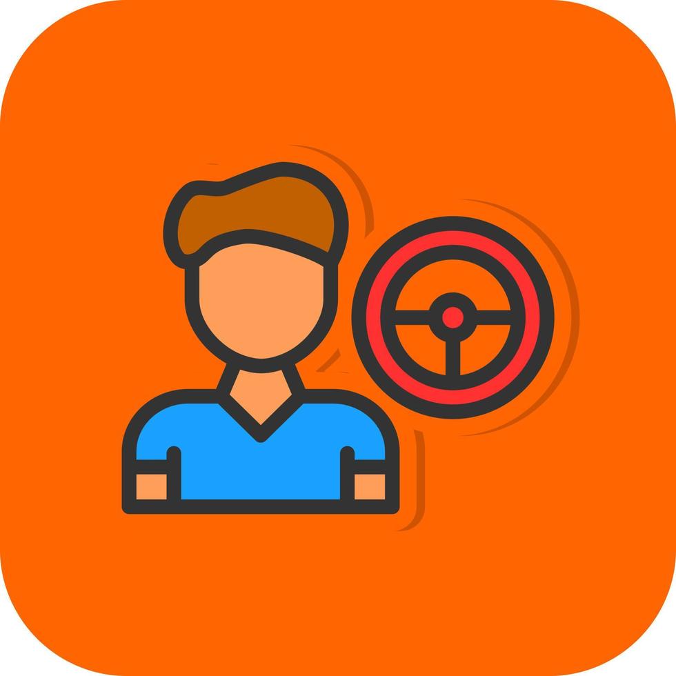 Driving Vector Icon Design