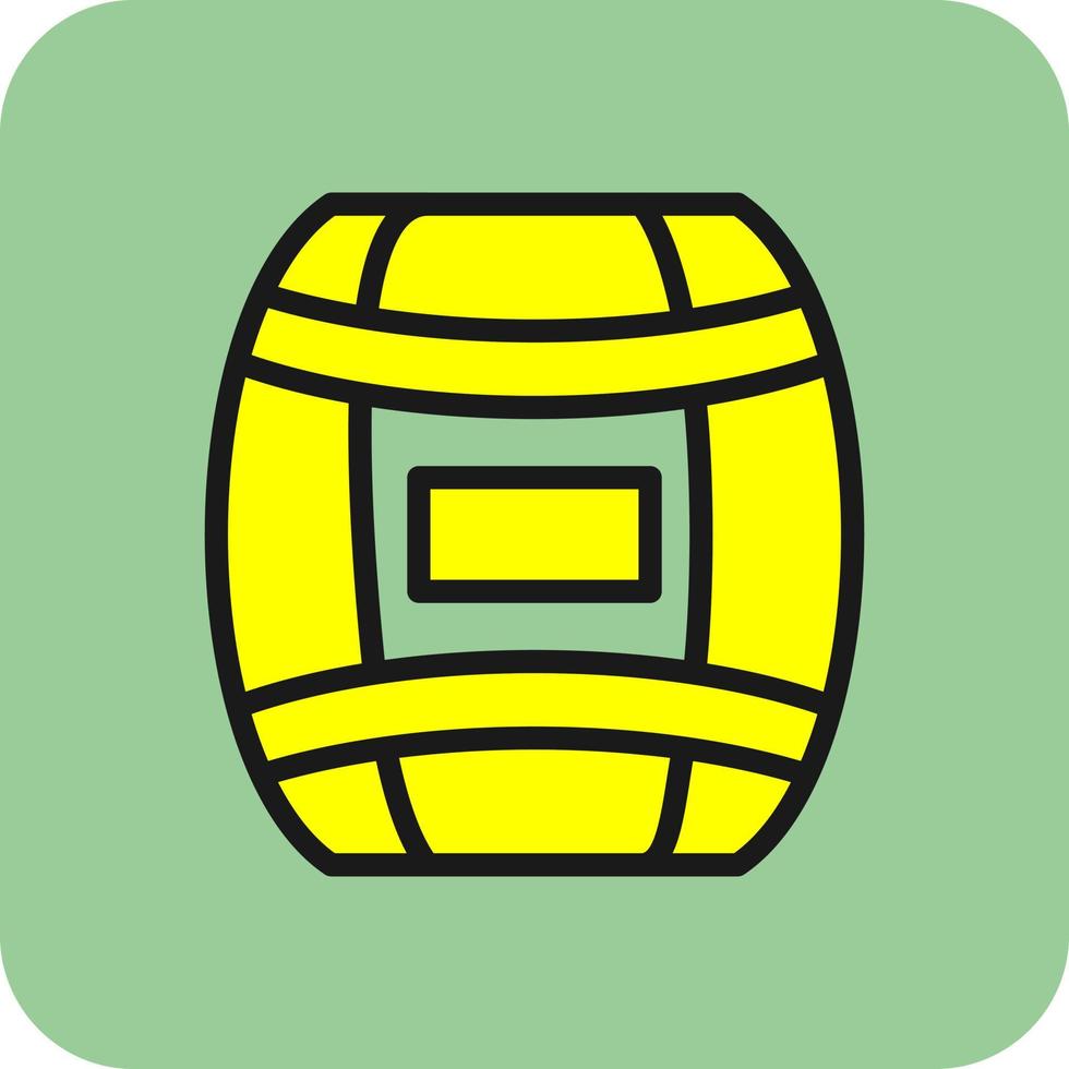 Barrel Vector Icon Design