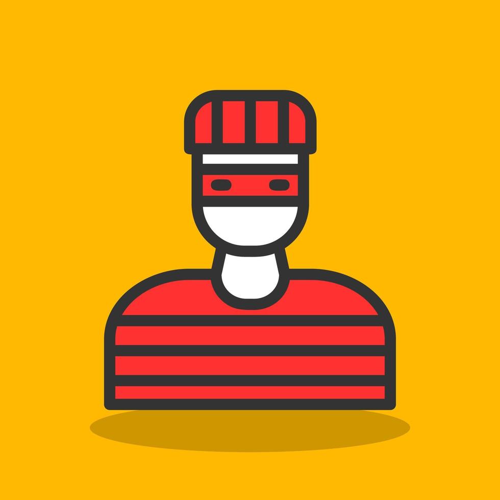 Thief Vector Icon Design