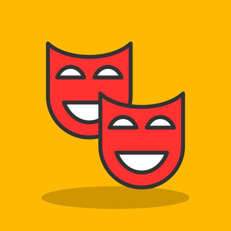 Comedy Vector Icon Design