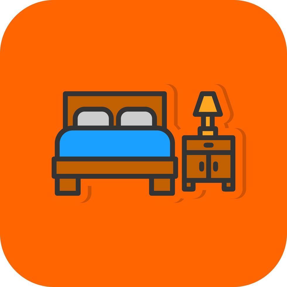 Rest Room Vector Icon Design
