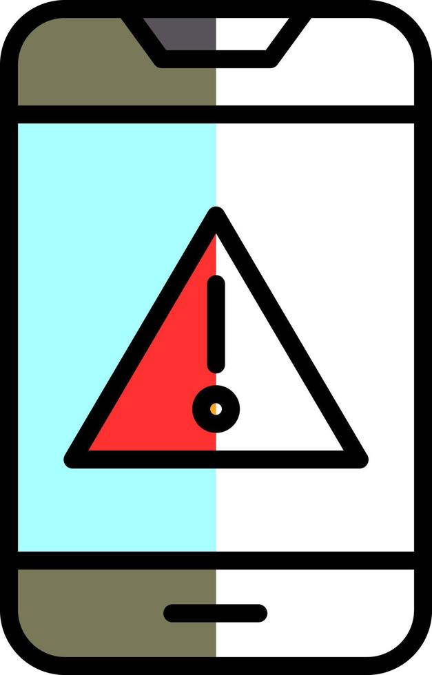 diseño de icono de vector de error