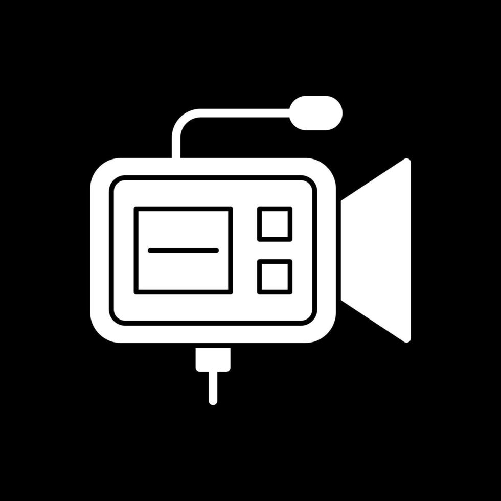 diseño de icono de vector de cámara de video