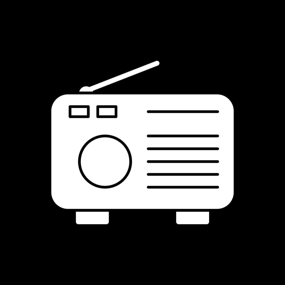 Radio Vector Icon Design