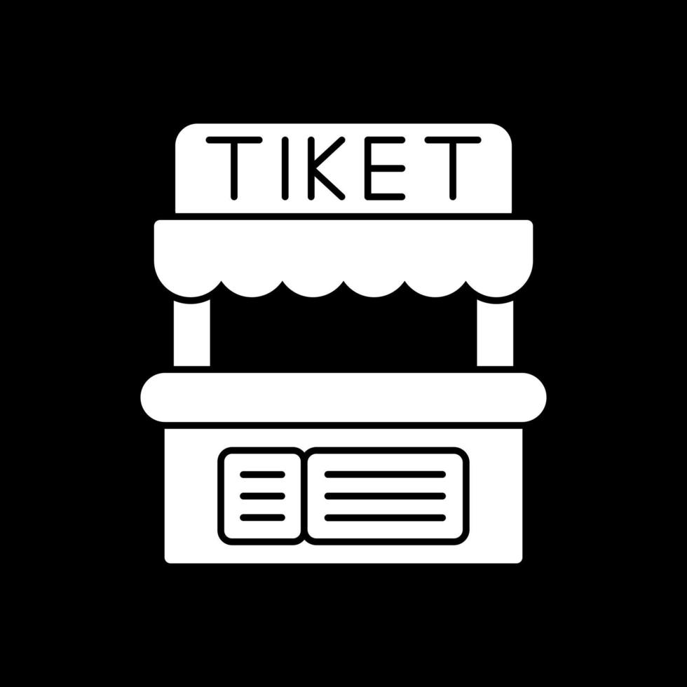 Ticket Office Vector Icon Design