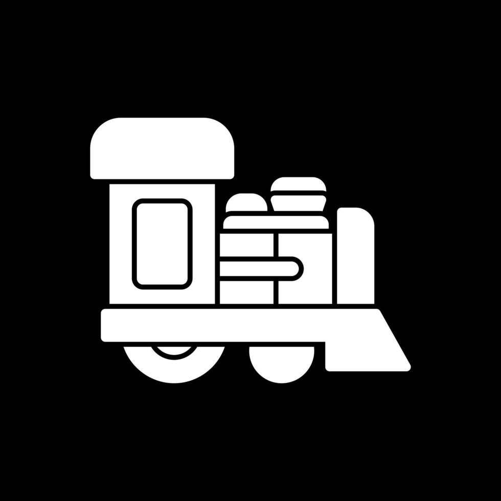 diseño de icono de vector de tren